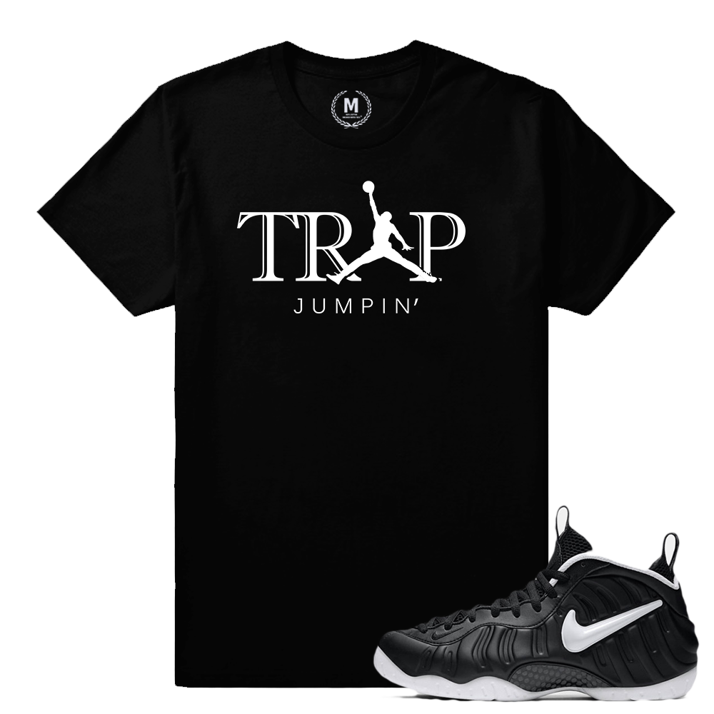 Match Dr Doom Foams | Trap Jumpin | Black T shirt