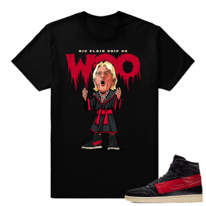 Couture 1s | Ric Flair Drip | Black shirt