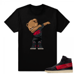 Couture 1s | Dabbin Bear | Black shirt