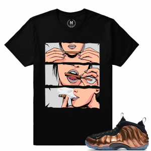 Match Copper Foams | Roll One Up | Black T shirt