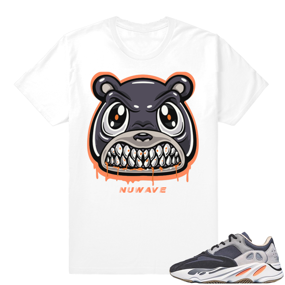 Magnet Yeezy 700 | Angry Bear Drip | White shirt