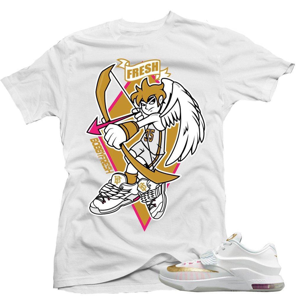 KD 7 Aunt Pearl matching sneaker tees shirts |Icarus sneaker Tee White | Streetwear Online