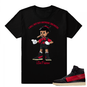 Couture 1s | Sneakerhead Pinocchio | Black shirt