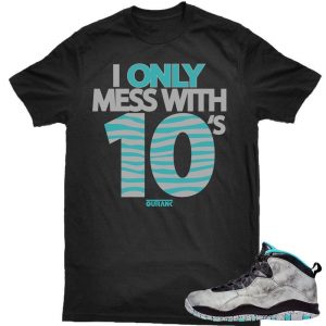 Lady Liberty 10s matching sneaker tees shirts |10's Sneaker Tee Black | Streetwear Online