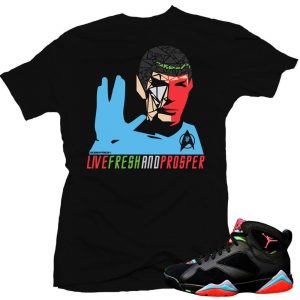 Marvin the Martian 7s matching sneaker tees shirts |Prosper Sneaker Tee Black| Streetwear Online