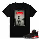 Infrared 6s Black | Thupreme Finesse | Black shirt