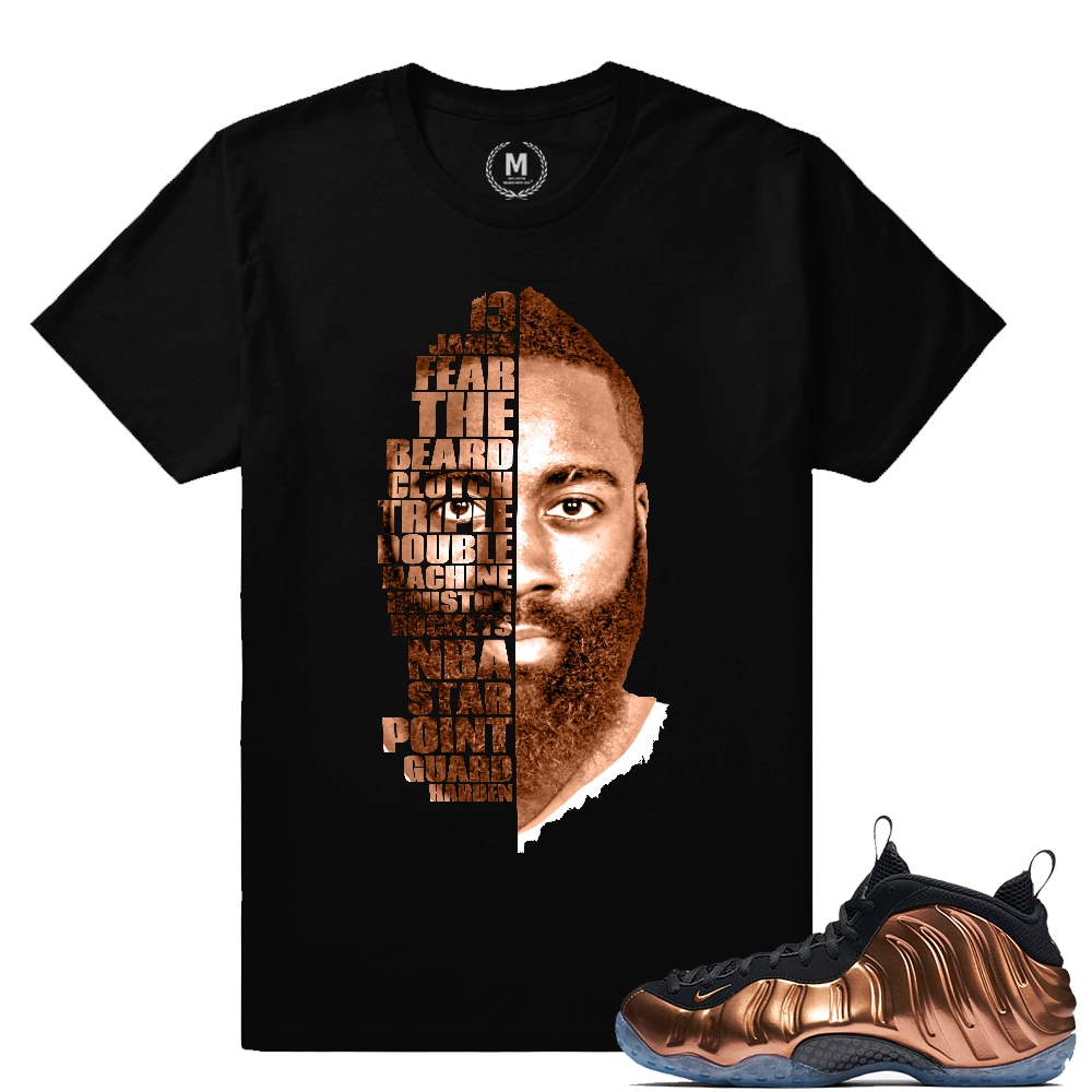 Match Copper Foams | James Harden | Black T shirt