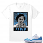 Match Jordan 11 UNC lows | I Feel Like Pablo | White T shirt