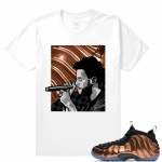 Match Copper Foams | Cole World | White T shirt