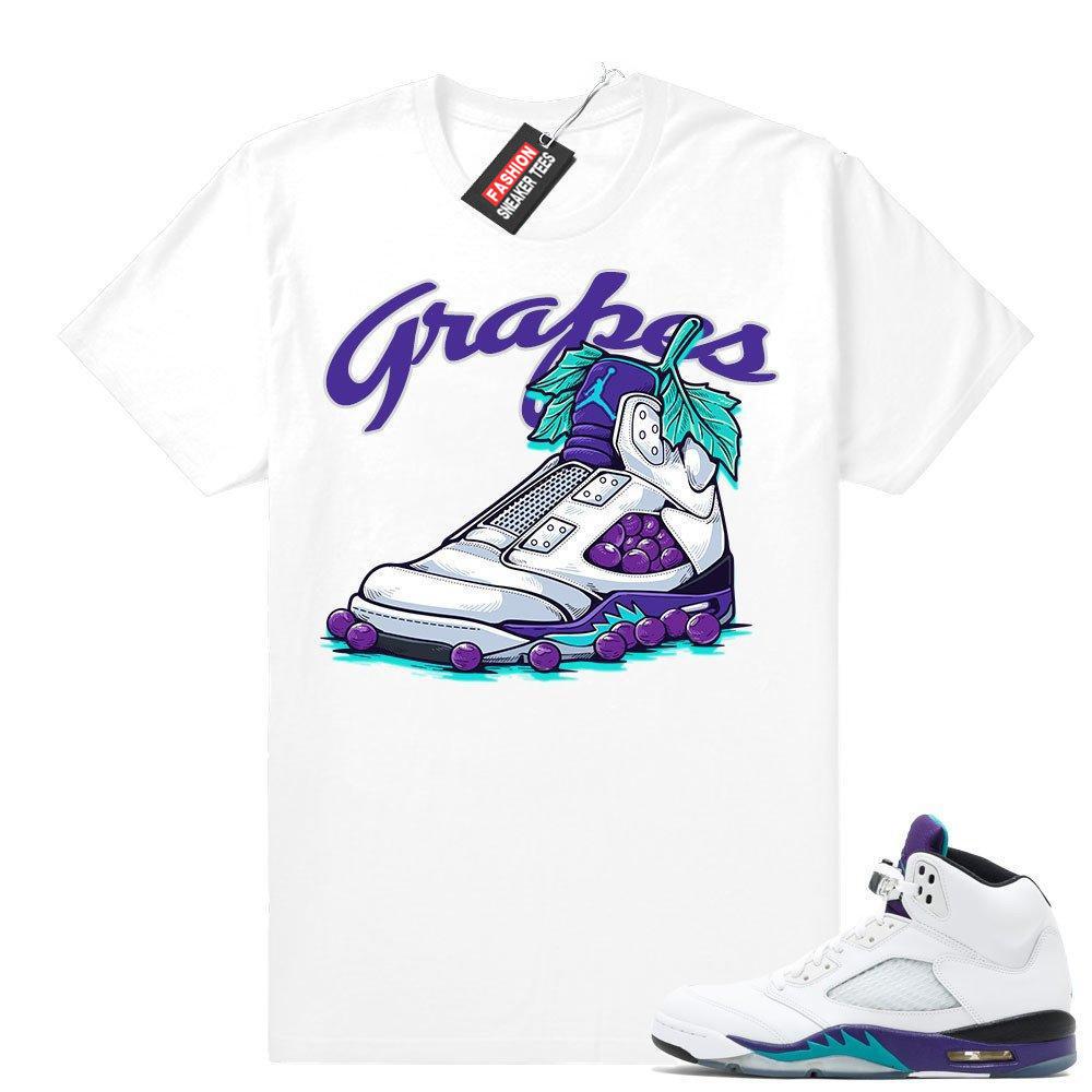 Match Grape 5s 2018 | Grapes | White shirt