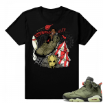 Jordan 6 Travis Scott | AstroWorld | Black shirt