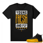 Black Gold Jordan match shirts - Black - Young Fresh Fly