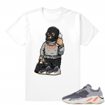 Magnet Yeezy 700 | Ski Mask Trap Bear | White shirt