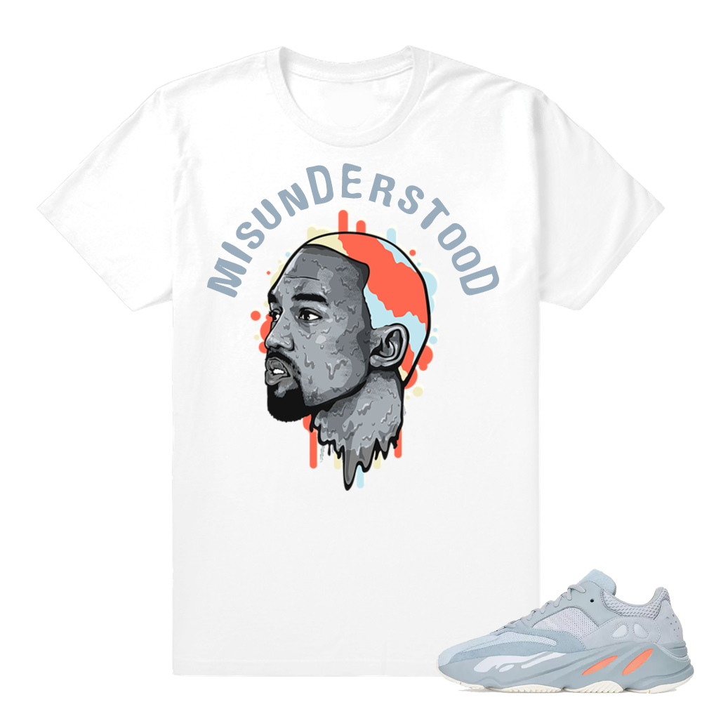 Inertia Yeezy 700 | Misunderstood Ye | White shirt