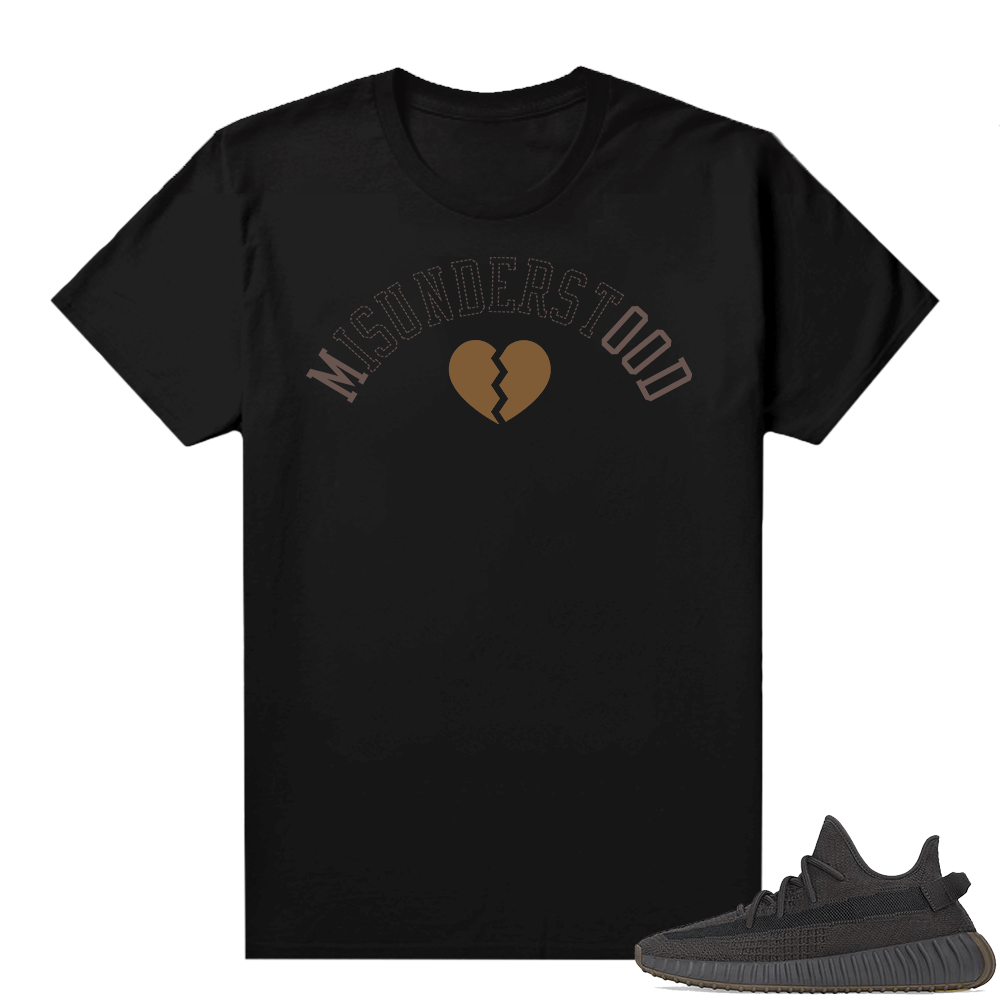 Cinder Yeezy Shirt - Black - Misunderstood