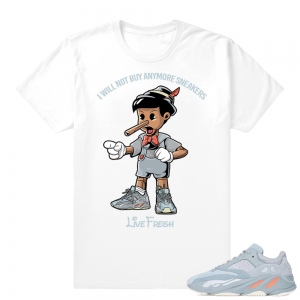 Inertia Yeezy 700 | Sneakerhead Pinocchio | White shirt