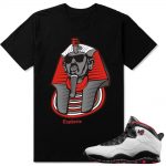 Double Nickel 10s shirts | 'Euphoria Pharaoh' sneaker tees shirt Black