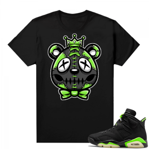 Electric Green 6s sneaker tees shirts Dead Bear