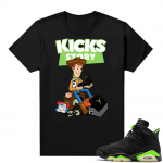 Electric Green 6s sneaker tees shirts Kicks Story