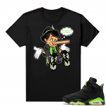 Electric Green 6s sneaker tees shirts No More Sneakers