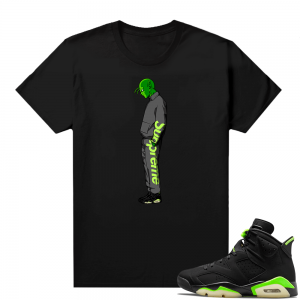 Electric Green 6s sneaker tees shirts Piccolo