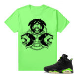 Electric Green 6s sneaker tees shirts Rottweilers