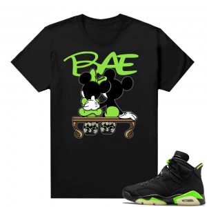 Electric Green 6s sneaker tees shirts Sneaker BAE