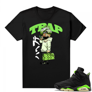 Electric Green 6s sneaker tees shirts Trappin Trunks