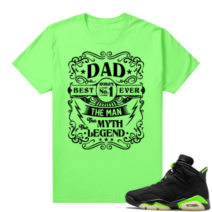 Fathers Day shirts Match Electric Green 6s Dad Whiskey V2