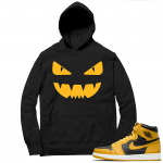 Jordan 1 Pollen Hoodies Match Black Designer Monster