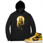 Jordan 1 Pollen Hoodies Match Black Minato