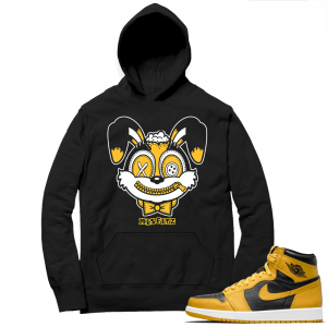 Jordan 1 Pollen Hoodies Match Black Misfitz Bunny