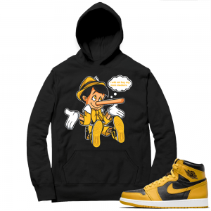 Jordan 1 Pollen Hoodies Match Black No More Sneakers