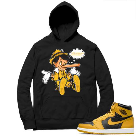 Jordan 1 Pollen Hoodies Match Black No More Sneakers