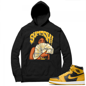 Jordan 1 Pollen Hoodies Match Black Sheesh