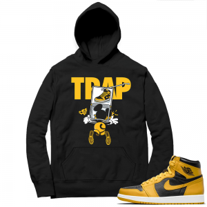 Jordan 1 Pollen Hoodies Match Black Sneaker Trap