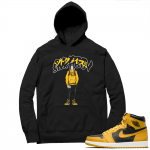 Jordan 1 Pollen Hoodies Match Black Snkrboy x Itachi