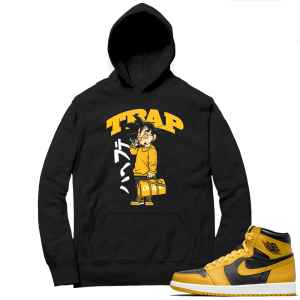 Jordan 1 Pollen Hoodies Match Black Trap Goku