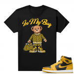 Jordan 1 Pollen Sneaker tees Match Black In My Bag