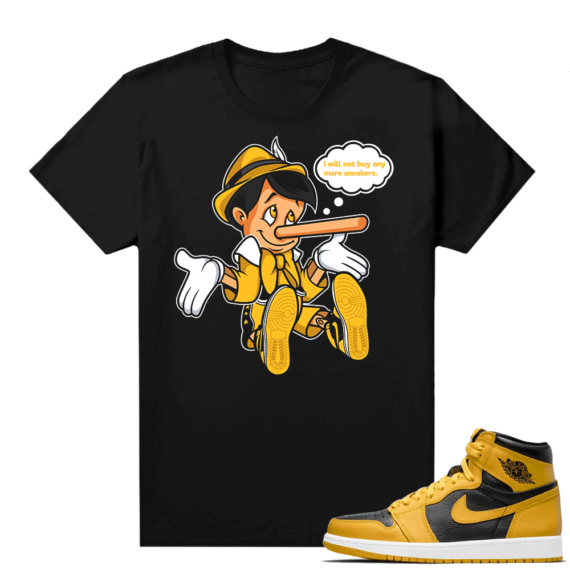 Jordan 1 Pollen Sneaker tees Match Black No More Sneakers