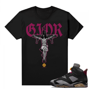 Jordan Bordeaux shirt match Black tee Marcello Gior Jesus Strapped