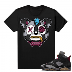 Jordan Bordeaux shirt match Black tee Puppy