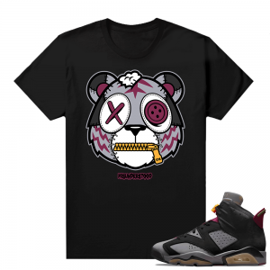 Jordan Bordeaux shirt match Black tee Tiger