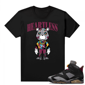 Jordan Bordeaux shirt match Black tee Young & Bear