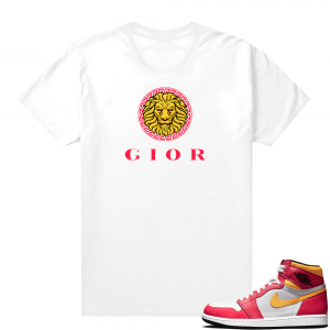 Marcello Gior Designer T-shirt GIOR Match Light Fusion Red 1s