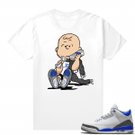 Racer Blue 3s Jordan Sneaker Tees Designer Charlie