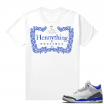 Racer Blue 3s Jordan Sneaker Tees Hennything