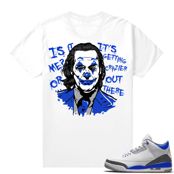 Racer Blue 3s Jordan Sneaker Tees Joker