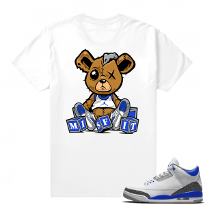 Racer Blue 3s Jordan Sneaker Tees Teddy