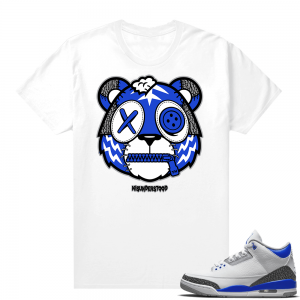 Racer Blue 3s Jordan Sneaker Tees Tiger